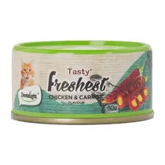 DENTALIFE - Dentalight Lata Tasty Freshest Pollo y Zanahoria Gato 80gr