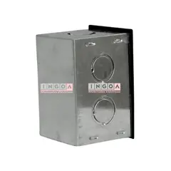 GENERICO - CAJA METALICA PREGALVANIZDA A-01 100X65X65MM