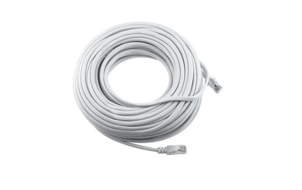 Cable de Red Cat5 Armado 40 Metros – Color Gris