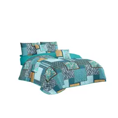 GENERICO - COLCHA QUILT DE VERANO PLAZA Y MEDIA