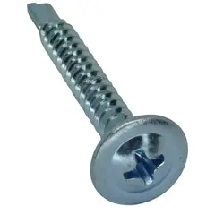 GENERICO - Tornillo Cabeza De Lenteja 8x1 1/4 Punta Broca 100 Unidades