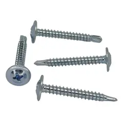 GENERICO - Tornillo Cabeza De Lenteja 8x1 1/4 Punta Broca 500 Unidades