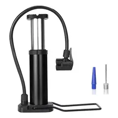 GENERICO - Bombin De Pie Bombin Bicicleta Inflador Pelotas Aguja Bombin