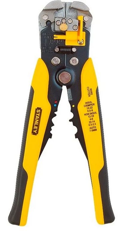 Alicate Pelacables Automático 9” Profesional Autoajustable Alta Precisión