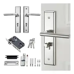 TNAKIEX - Cerradura Chapa Manilla Para Puerta Silenciosa Dormitorio