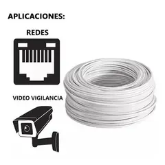 MALIK - Cable Ethernet 100m Cat5 - Interior Premium Alta Velocidad