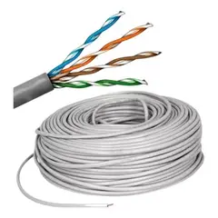 MALIK - Cable UTP Cat 6 Premium - 100m - Alta Velocidad Interior