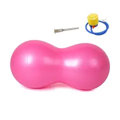ATURE - Balón Ovalado Pilates Yoga Tipo Maní 90x45cm + Bombín