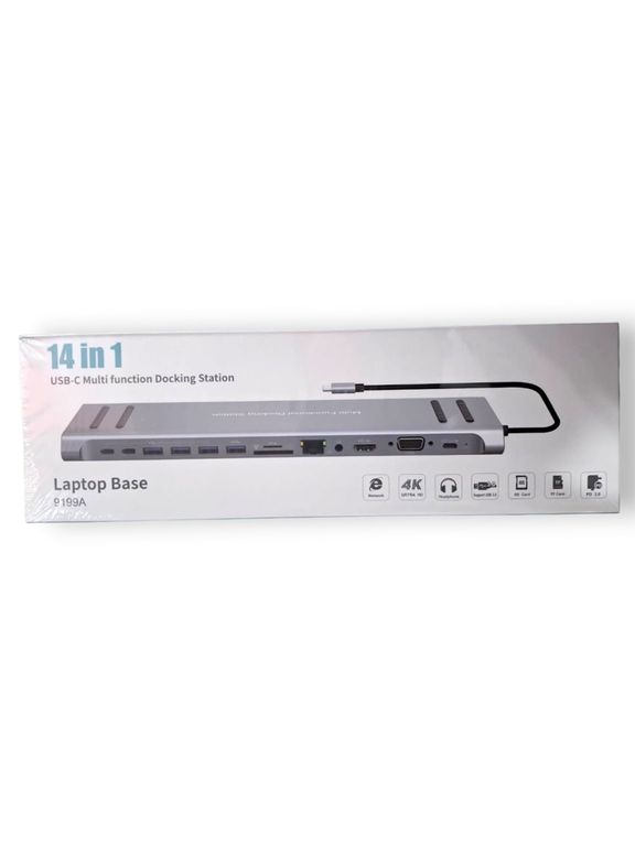 Estación USB-C 14 en 1 para Monitores Duales - 9199A