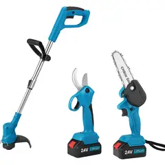 MOVI - Kit Jardinería 3 Herramientas Recargables Inalámbricas