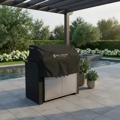 EN VARA'S MEATS & GRILL - Funda Cobertor para parrilla empotrable Black M 2 - 3 quemadores En Vara´s.