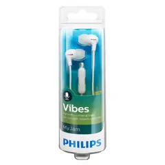 PHILIPS - AUDÍFONOS MANOS LIBRES BLANCO SHE3555WT/00