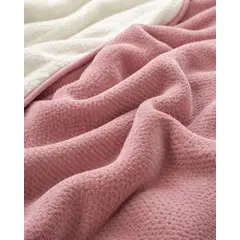 GENERICO - FRAZADA CON CHIPORRO KING 230X250cm Rosa