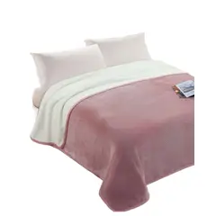 GENERICO - FRAZADAS ELEGANTES KING 230X250 Rosa
