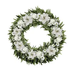 GENERICO - Corona de Rosas y Lilium