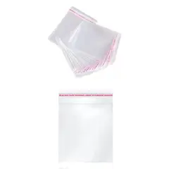 MALIK - Bolsa Celofán Adhesiva 25x30 cm para Presentaciones