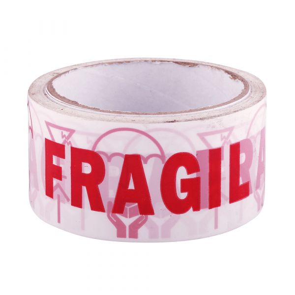 Pack 6 Cinta Huincha Frágil 100m 4.5cm Adhesivo Fuerte