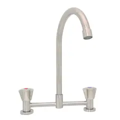 DUSCHY - COMBINACION COCINA 8 DUKAN BRUSHED NICKEL