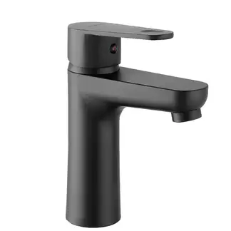 DUSCHY - MONOMANDO LAVAMANOS KALMAR MATTE BLACK ABS