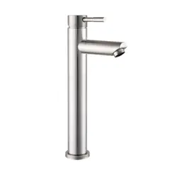 DUSCHY - MONOMANDO LAVAMANOS ALTO STAL SATINADO CS
