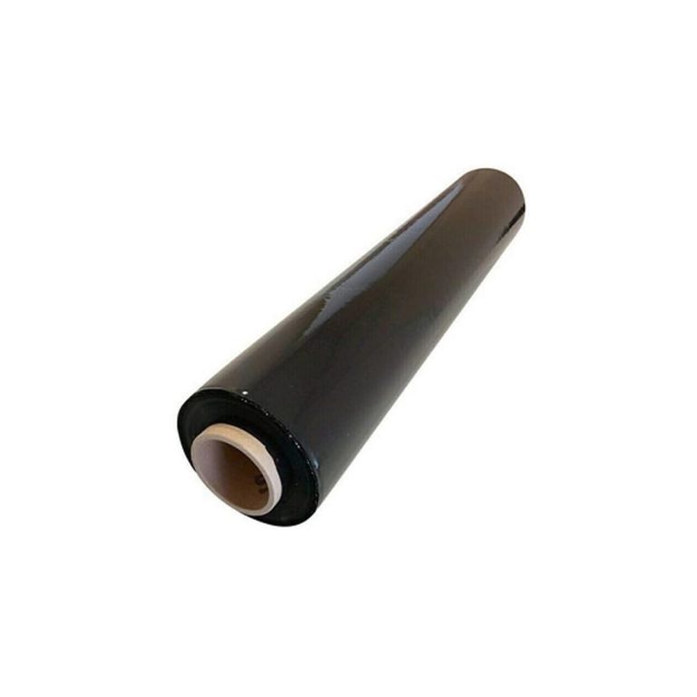 Alusa Film Stretch Negro - Rollo 35kg 350m 50cm Ancho