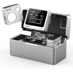 NEEWER - CM31 Sistema Micrófono Lavalier Inalámbrico 8GB 820ft 250m Para iPhone Android PC Cámara