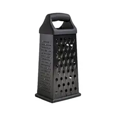 WAKESHOME - Rallador De Quesos Acero Inoxidable Negro 9pulgadas Moderno Negro