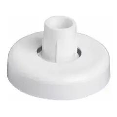 GENERICO - Soportes Barra De Closet 3 Pares Blanco