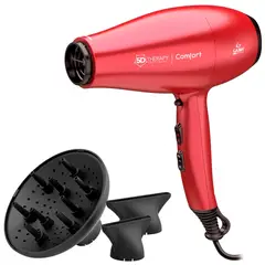 GAMA - Secador de Pelo Comfort 5D Therapy Halogeno Red