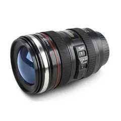 OEM - Taza Mug Lente Cámara Acero Inoxidable