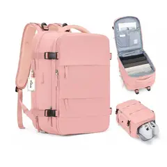 ATURE - Mochila De Viaje Avión Aprobado Gran Capacidad 40l