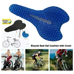 LISM - Funda Cubre Sillín Asiento Bicicleta Gel Acolchonado Sport