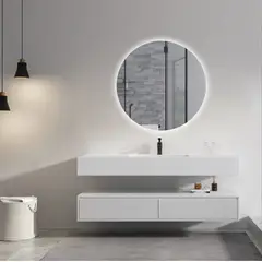 DELL ORTO - Espejo circular Led touch 90 cm Iluminación trasera - Tivoli