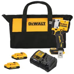 DEWALT - Kit Llave De Impacto 1/2 Atomic 20v Dcf922d2-b2
