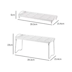 HOMESTAR - Estante Organizador Apilable y Plegable Cocina Bano