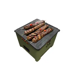 GENERICO - Parrila iFYIL Vera BBQ pellet outdoor portátil verde