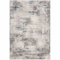 DECO2DAY - Alfombra Bergen C - 80x120 cm - Gris Azul Beige