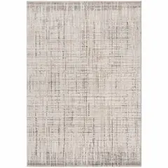 DECO2DAY - Alfombra Bergen H - 160x230 cm - Crema Beige