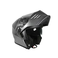 GENERICO - Casco Abatible Simpson Darksome Gunmetal