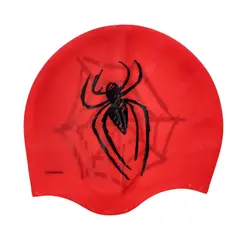 MARVEL - Gorra de Natación Infantil Spider-Man con Protector de Orejas