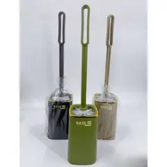 HOMESTAR - Escobilla de Baño Minimalista - Verde