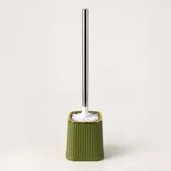 HOMESTAR - Escobilla de Baño Minimalista - Verde