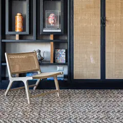 TRIBUS DEL MUNDO - Alfombra Lana Latur Black 170 x 240 cm