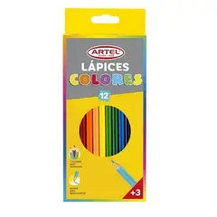 ARTEL - Lapices de Color 12 Unidades