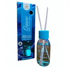 LA CASA DE LOS AROMAS - Ambientador Difusor De Varillas Oceano 100ml