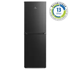 MADEMSA - Refrigerador 248L Frío Directo Bottom Freezer MED250B Negro