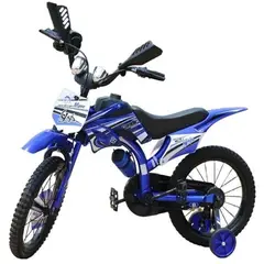 GENERICO - Bicicleta Infantil BiciMoto Aro 20 MotoBike Motocross