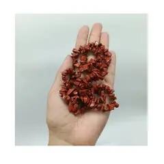 GENERICO - Piedra JASPE ROJO Chip Piedra Energética Perforada