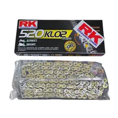 GENERICO - Cadena reforzada 520 X 120 Dorada con Oring KLO2 RK