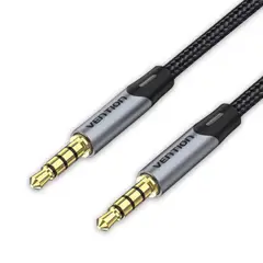 VENTION - Cable De Audio P10 65mm Negro 10m